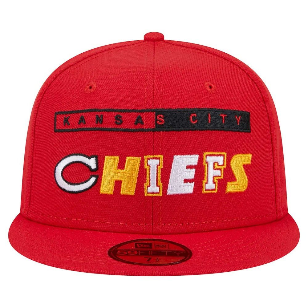 Kansas City Chiefs New Era Ransom 59FIFTY Fitted Hat - Red on sale