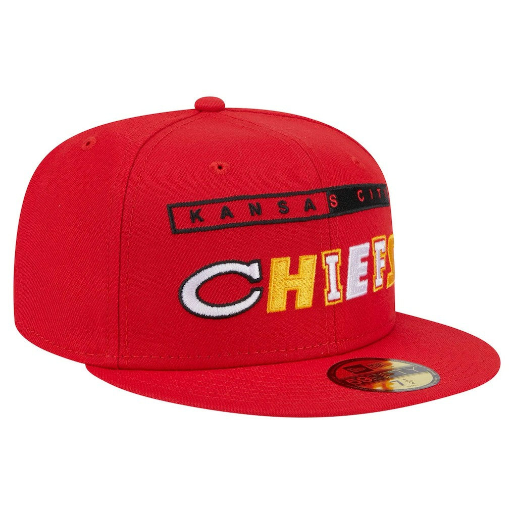 Kansas City Chiefs New Era Ransom 59FIFTY Fitted Hat - Red on sale