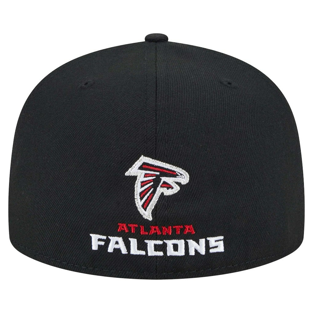 Atlanta Falcons New Era Ransom 59FIFTY Fitted Hat - Black discount
