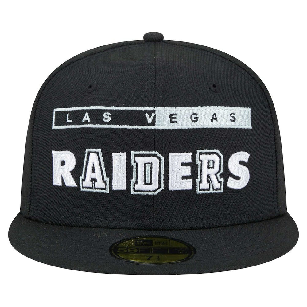 Las Vegas Raiders New Era Ransom 59FIFTY Fitted Hat - Black outlet
