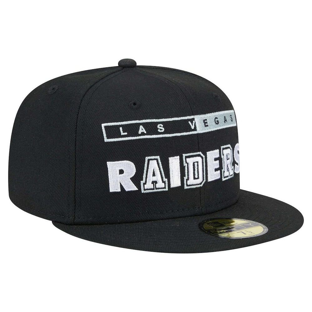Las Vegas Raiders New Era Ransom 59FIFTY Fitted Hat - Black outlet