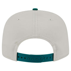 New York Jets New Era Athletic Golfer Snapback Hat - Stone/Green on sale