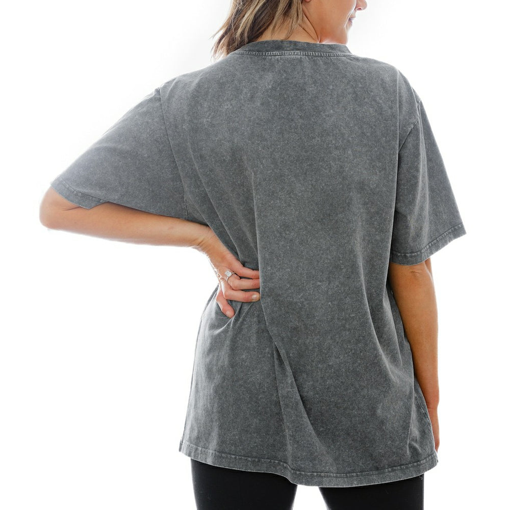 Houston Texans Gameday Couture Women's Tackle Titan Relaxed Fit T-Shirt - Gray sale