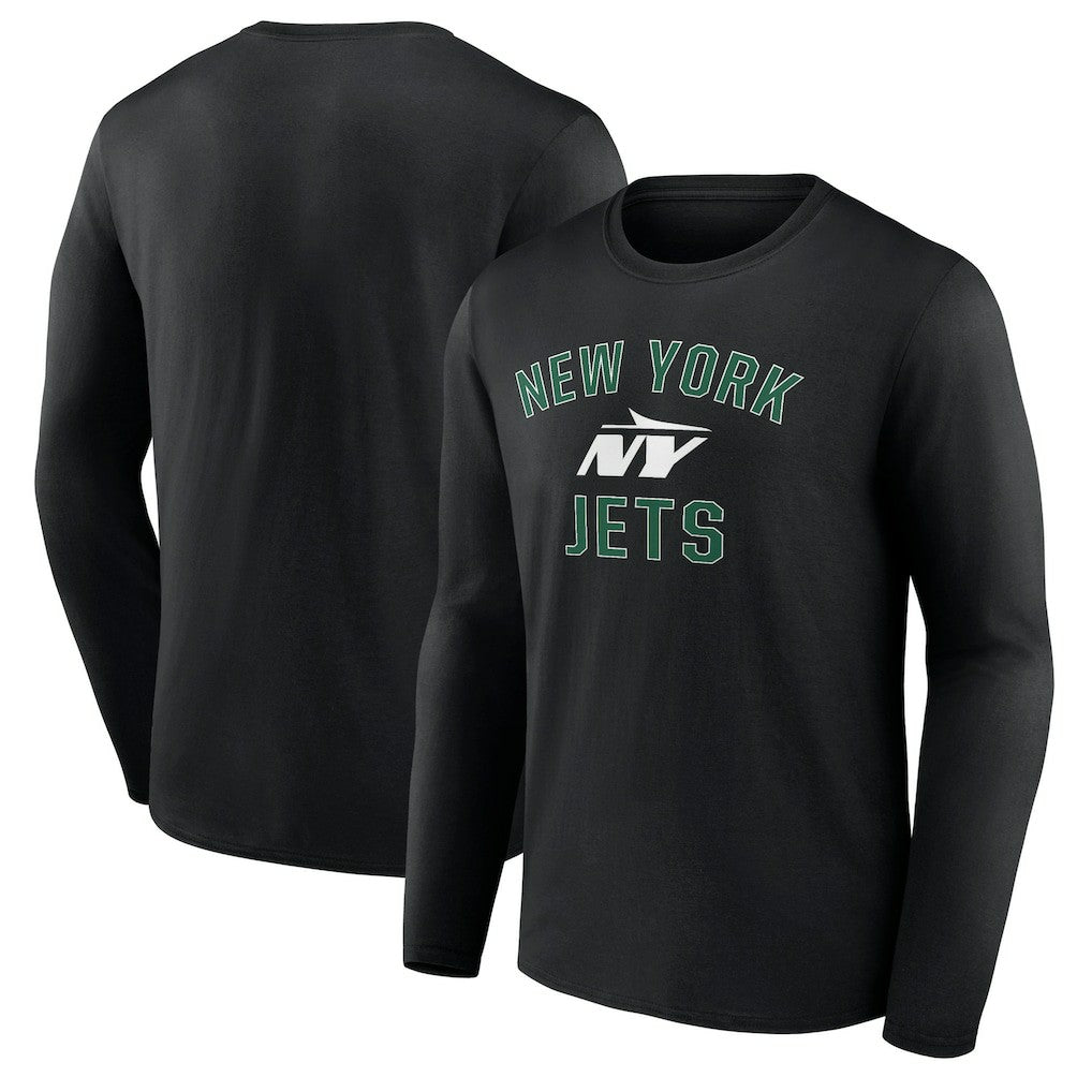 New York Jets Victory Arch Long Sleeve T-Shirt - Black outlet
