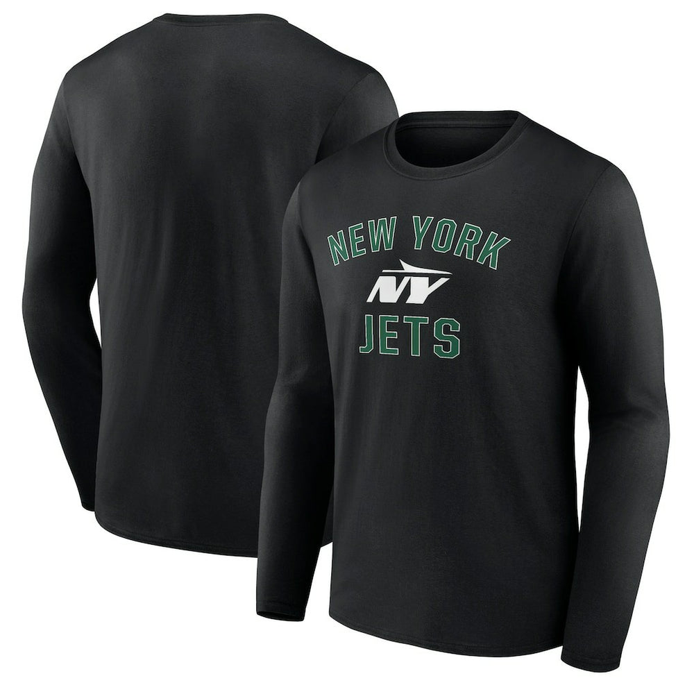 New York Jets Victory Arch Long Sleeve T-Shirt - Black outlet