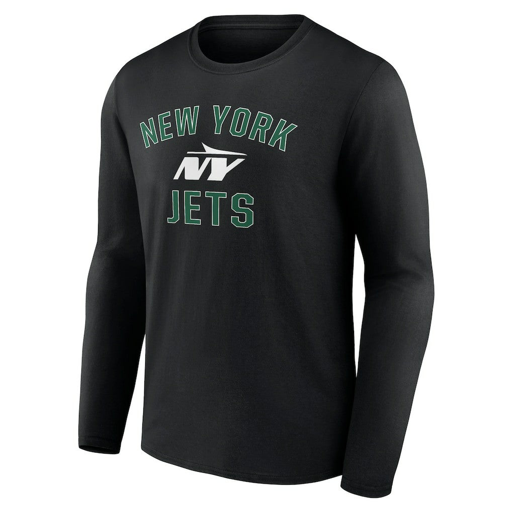 New York Jets Victory Arch Long Sleeve T-Shirt - Black outlet
