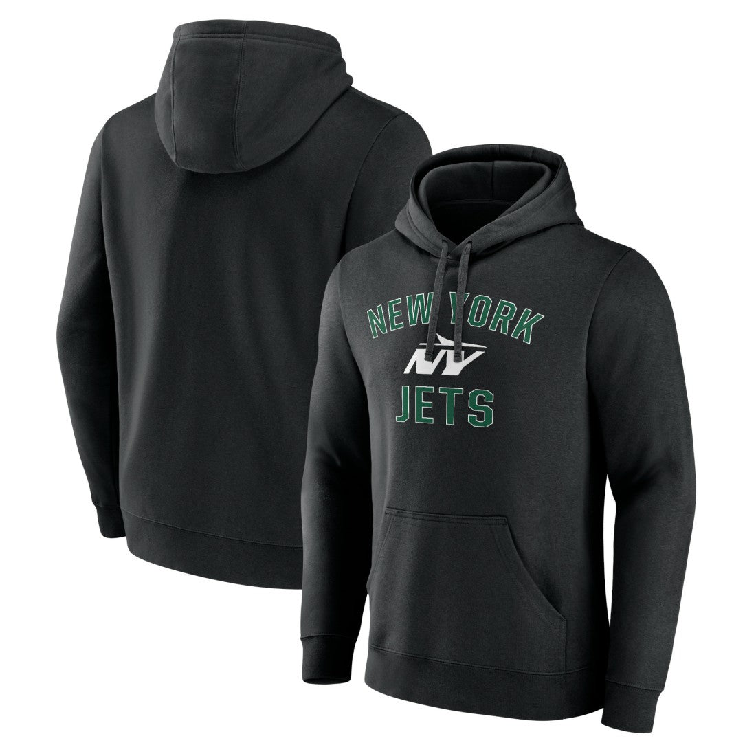 New York Jets Victory Arch Pullover Hoodie - Black outlet