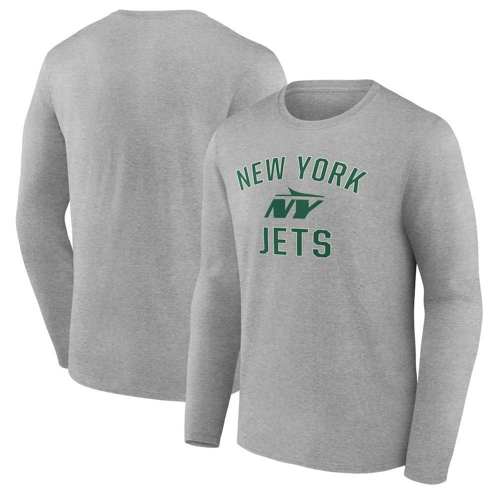 New York Jets Victory Arch Long Sleeve T-Shirt - Gray online