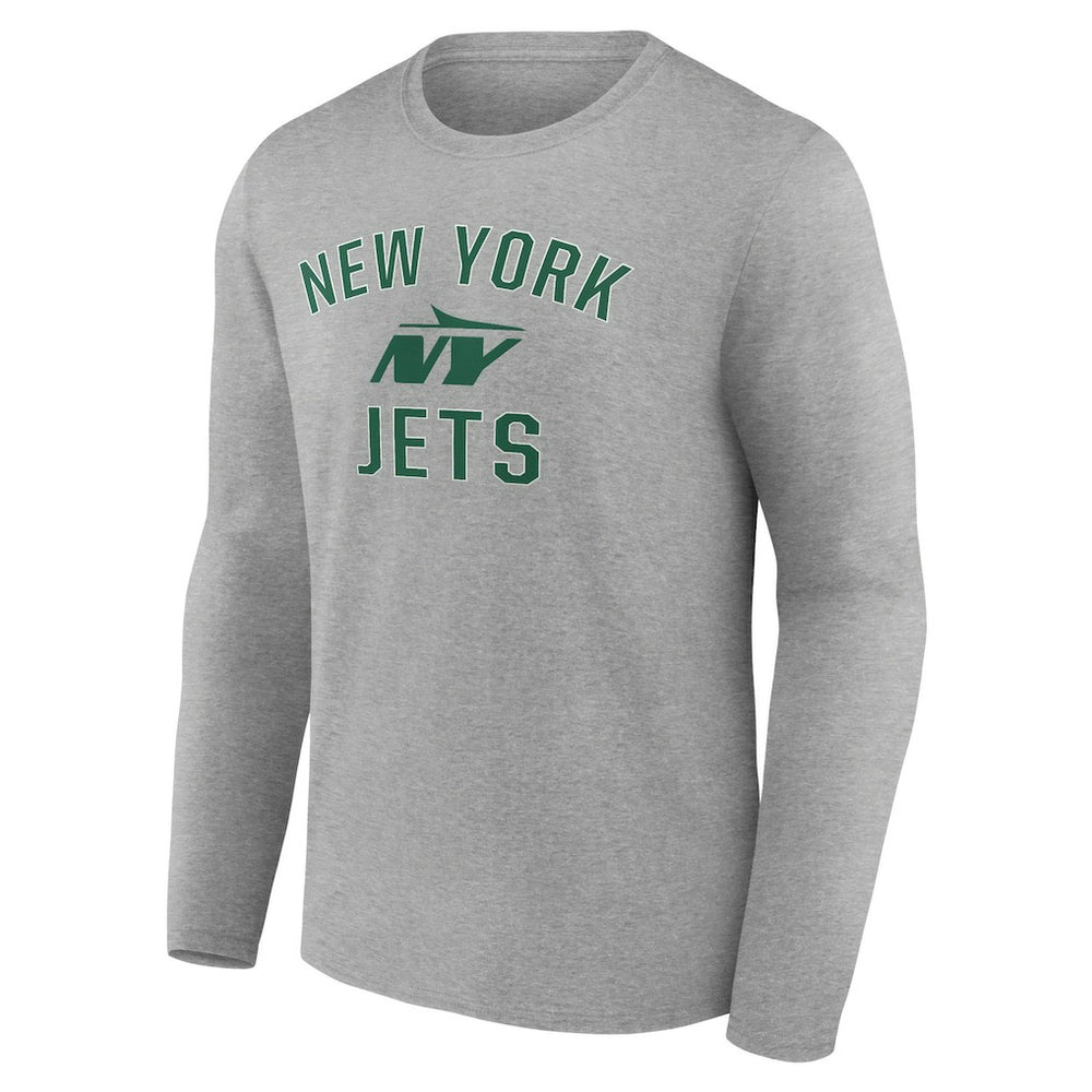 New York Jets Victory Arch Long Sleeve T-Shirt - Gray online