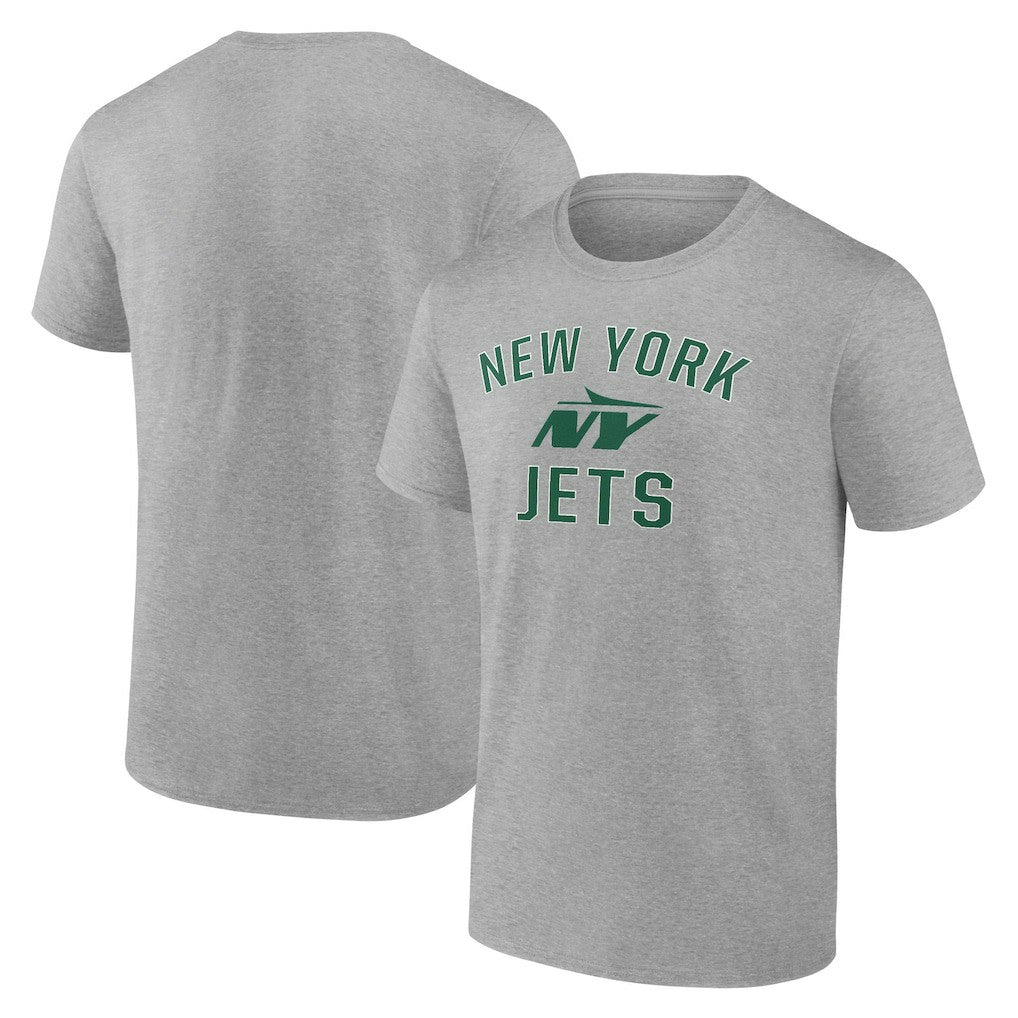 New York Jets Victory Arch T-Shirt - Heather Gray discount