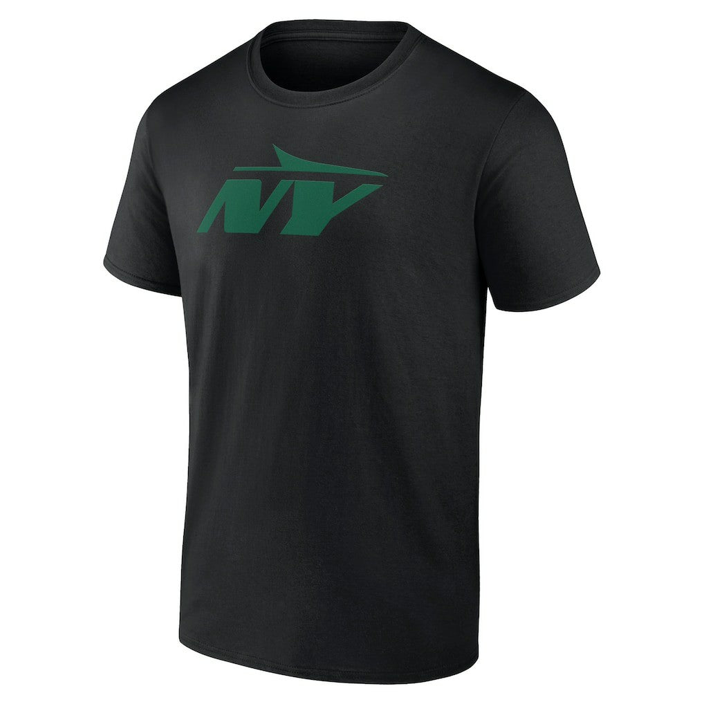 New York Jets Secondary Logo Lightweight T-Shirt - Black cheap