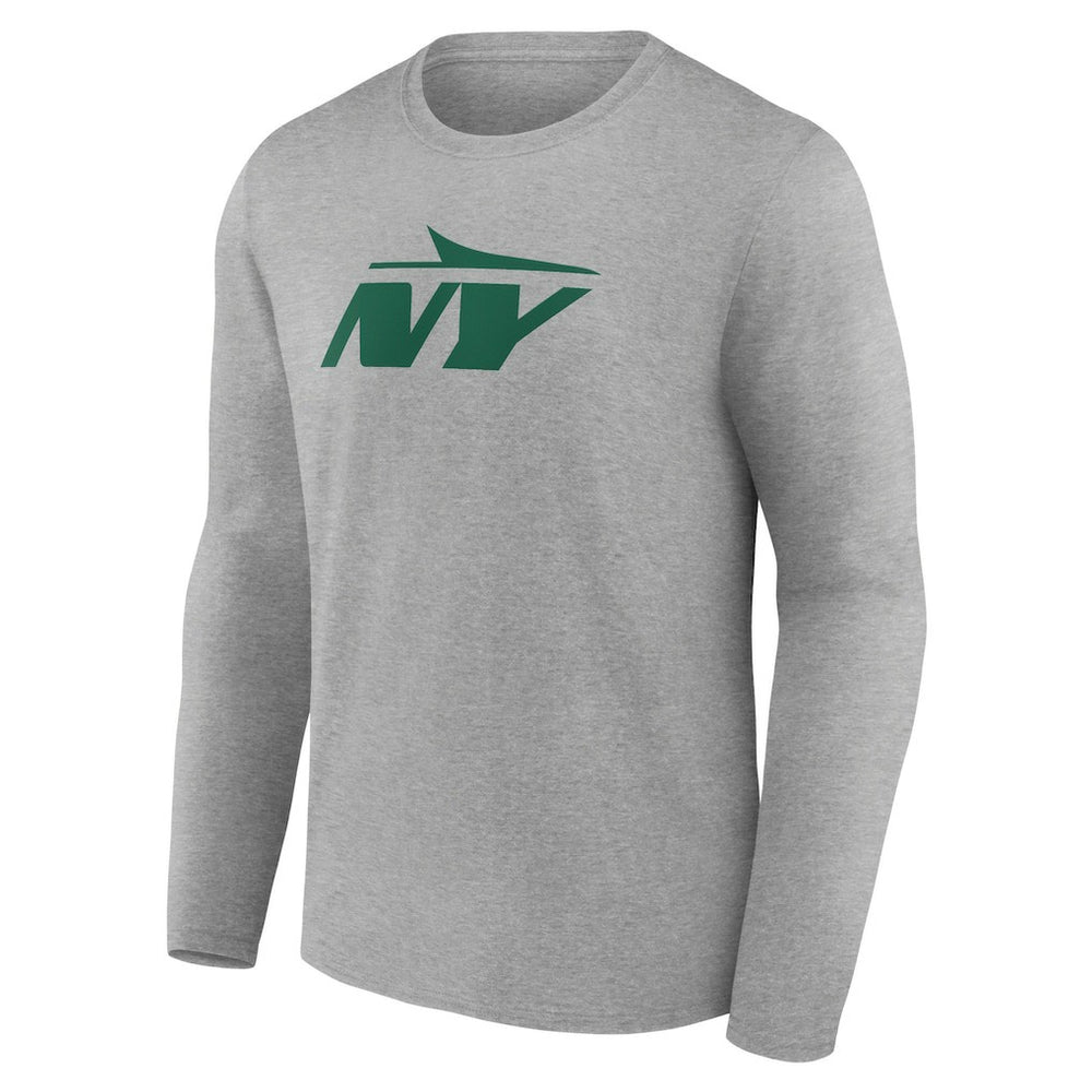 New York Jets Secondary Logo Long Sleeve T-Shirt - Gray for sale