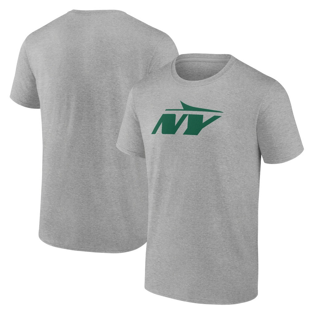 New York Jets Secondary Logo Lightweight T-Shirt - Heather Gray online