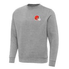 Cleveland Browns Antigua Victory Pullover Sweatshirt - Heather Gray online