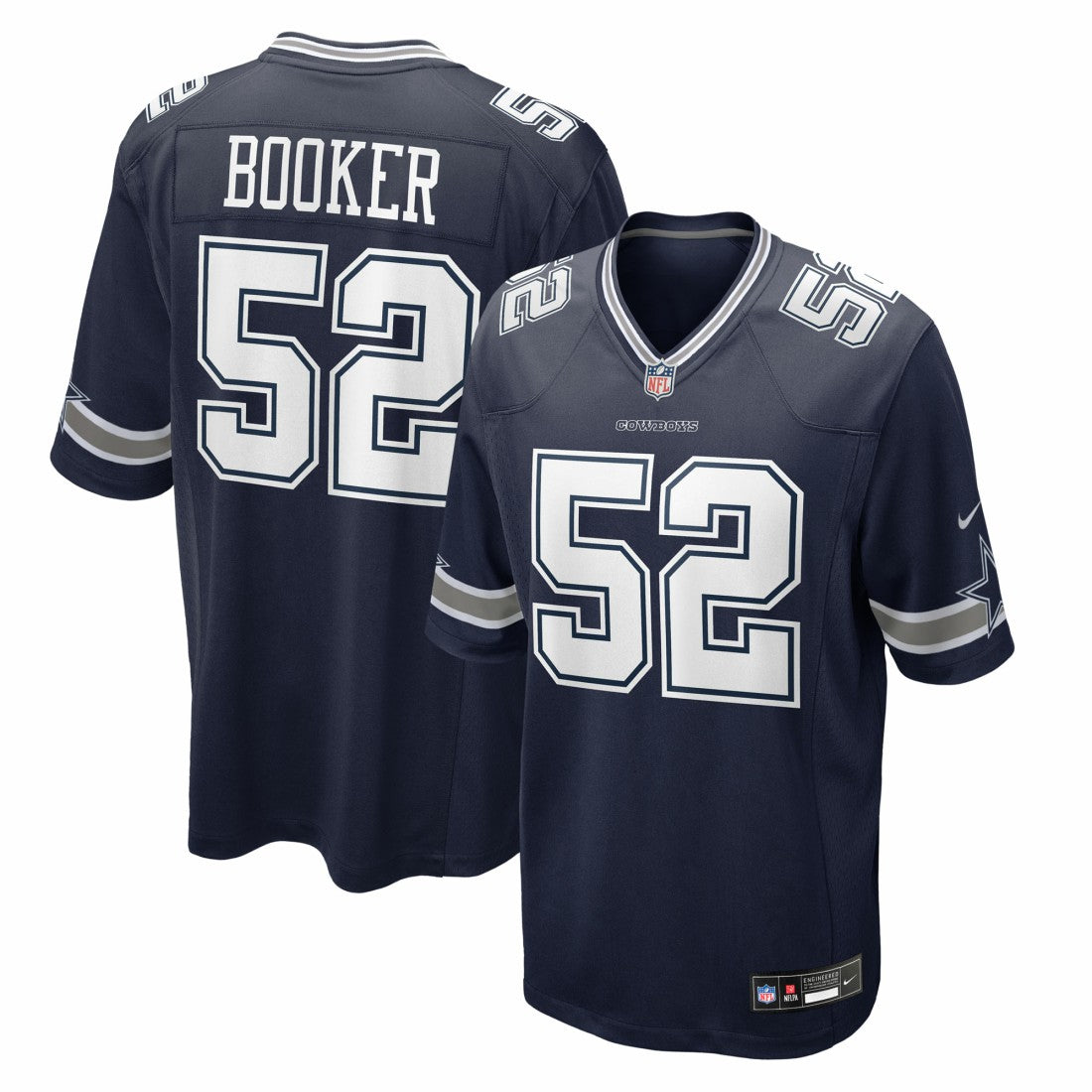 Tyler Booker Dallas Cowboys 2025 NFL Draft First Round Pick Game Jersey - Navy online