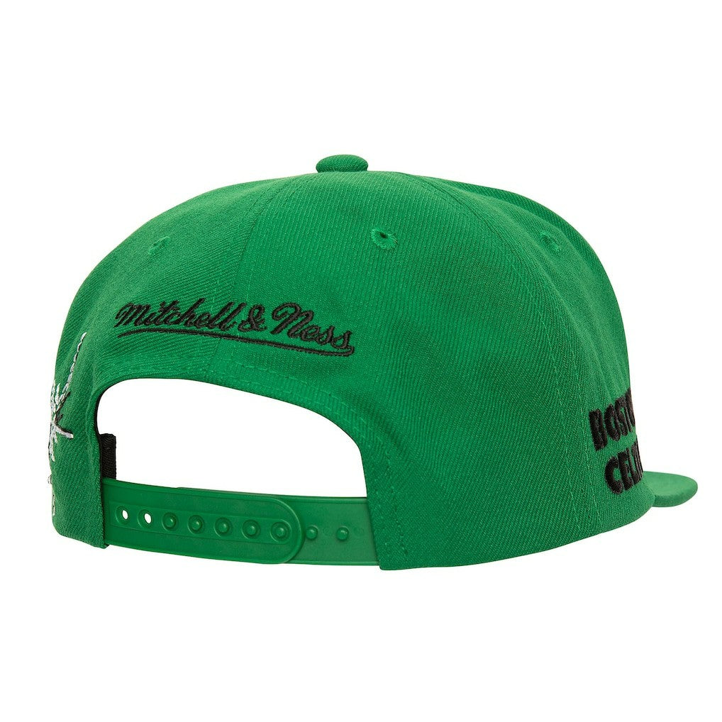 Boston Celtics Starlight Snapback Hat - Kelly Green for sale