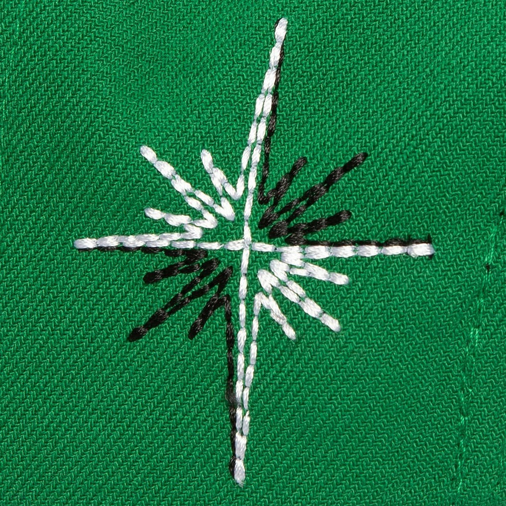 Boston Celtics Starlight Snapback Hat - Kelly Green for sale