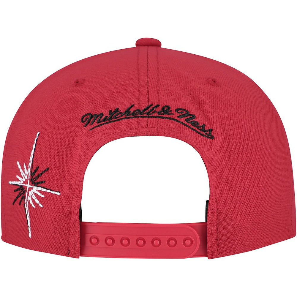 Chicago Bulls Starlight Snapback Hat - Red on sale
