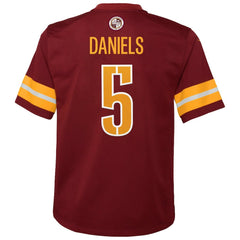 Jayden Daniels Washington Commanders Youth Game Jersey - Burgundy on sale