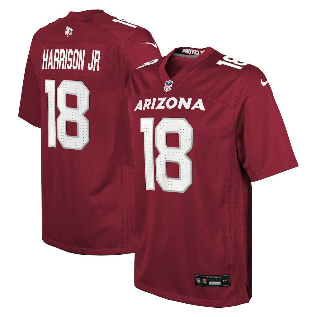Marvin Harrison Jr. Arizona Cardinals Youth Game Jersey - Cardinal for sale