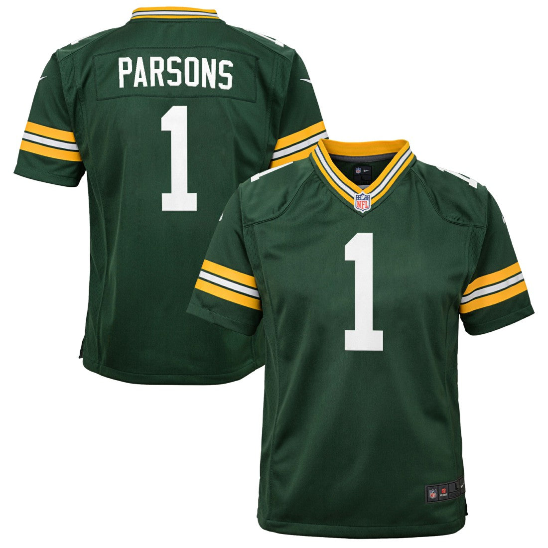 Micah Parsons Green Bay Packers Youth Game Player Jersey - Green online