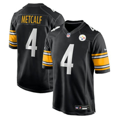 DK Metcalf Pittsburgh Steelers Youth Game Jersey - Black on sale