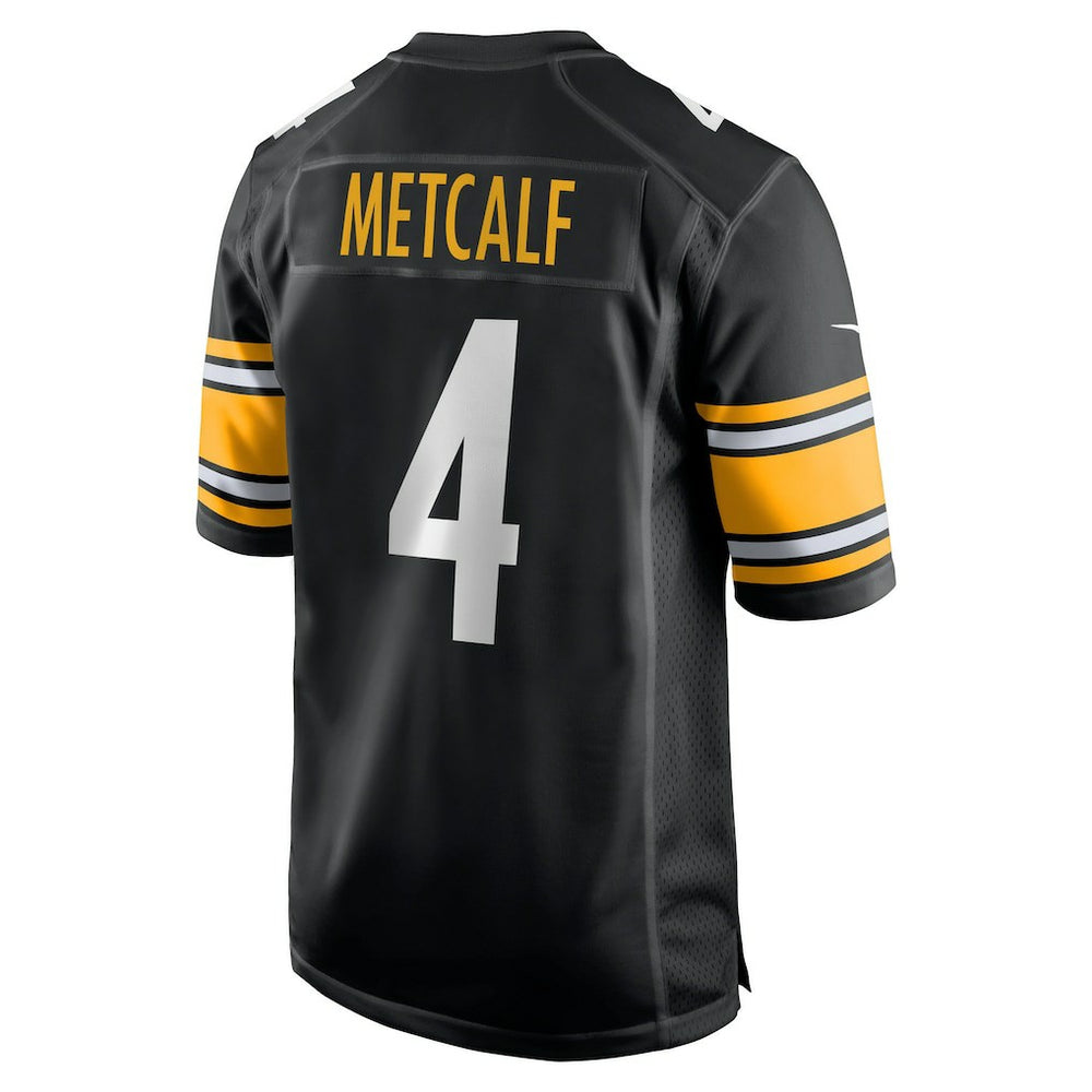 DK Metcalf Pittsburgh Steelers Youth Game Jersey - Black on sale