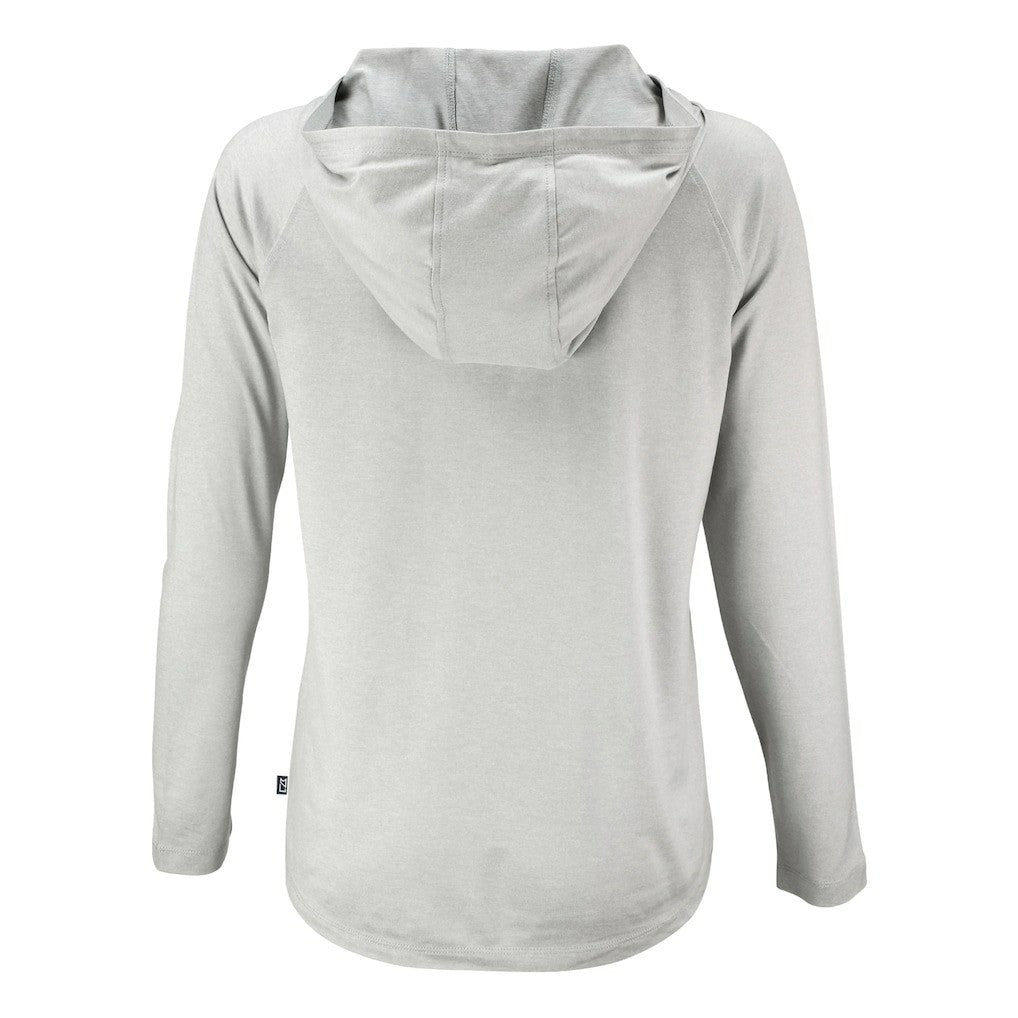 Buffalo Bills Cutter & Buck Women's Historic Coastline Epic Comfort Eco Recycled Raglan Pullover Hoodie - Gray outlet