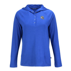 Indianapolis Colts Cutter & Buck Women's Coastline Epic Comfort Eco Recycled Raglan Pullover Hoodie - Royal cheap