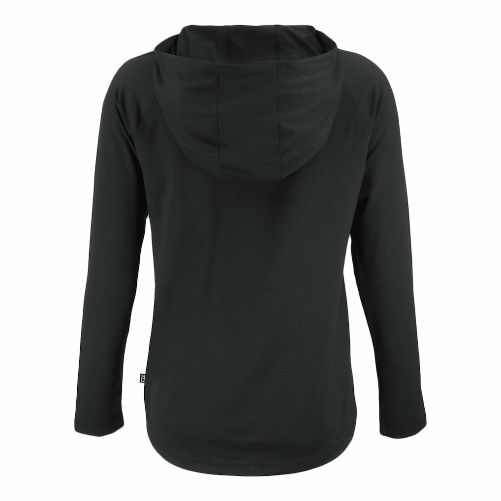 Washington Commanders Cutter & Buck Women's Coastline Epic Comfort Eco Recycled Raglan Pullover Hoodie - Black on sale