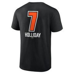 Jackson Holliday Baltimore Orioles Fastball Player Name & Number T-Shirt Black