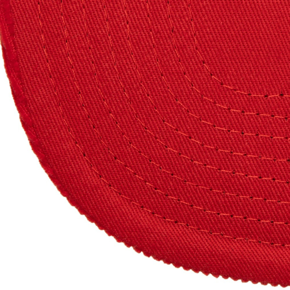 Atlanta Braves Male Adult Corduroy Snapback Hat Red
