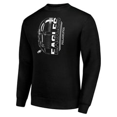 Philadelphia Eagles Starter Half Helmet Team Graphic Tri-Blend Fleece Pullover Sweatshirt - Black online
