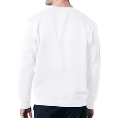Cleveland Browns Starter Color Scratch Team Graphic Fleece Pullover Sweatshirt - White discount