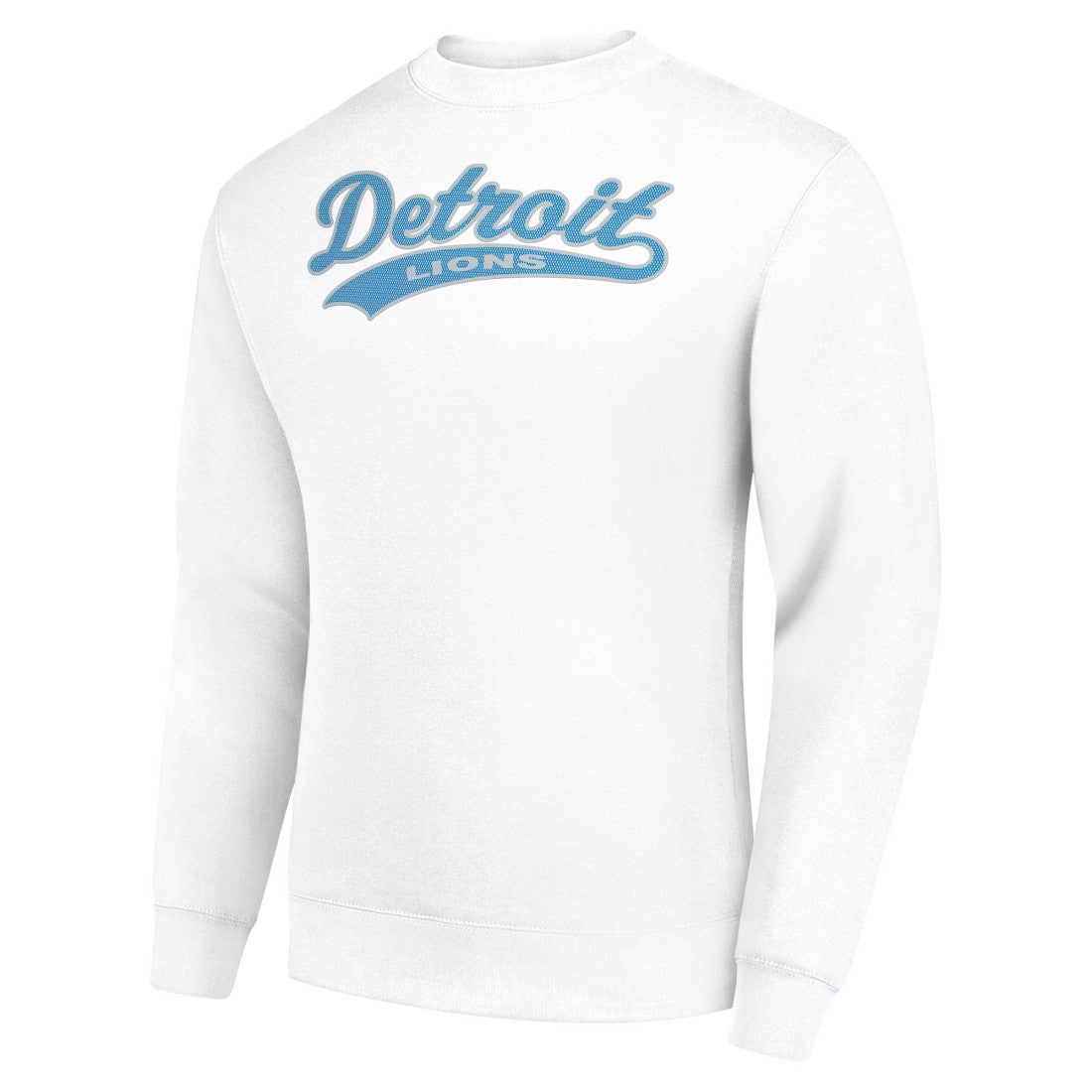 Detroit Lions Starter Tailsweep Team Graphic Tri-Blend Fleece Pullover Sweatshirt - White for sale