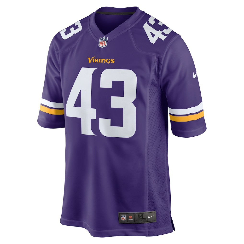 Andrew Van Ginkel Minnesota Vikings Team Game Jersey - Purple sale