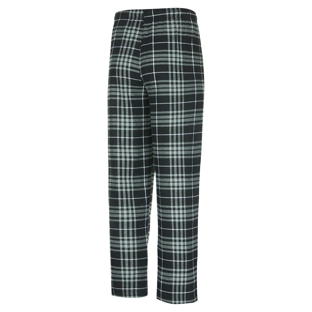 Brooklyn Nets Concepts Sport Vector Top & Flannel Pants Sleep Set - Black/Gray outlet
