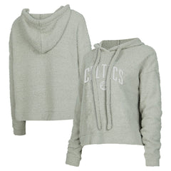 Boston Celtics Concepts Sport Women's Ventura Comfy Pullover Hoodie - Gray cheap