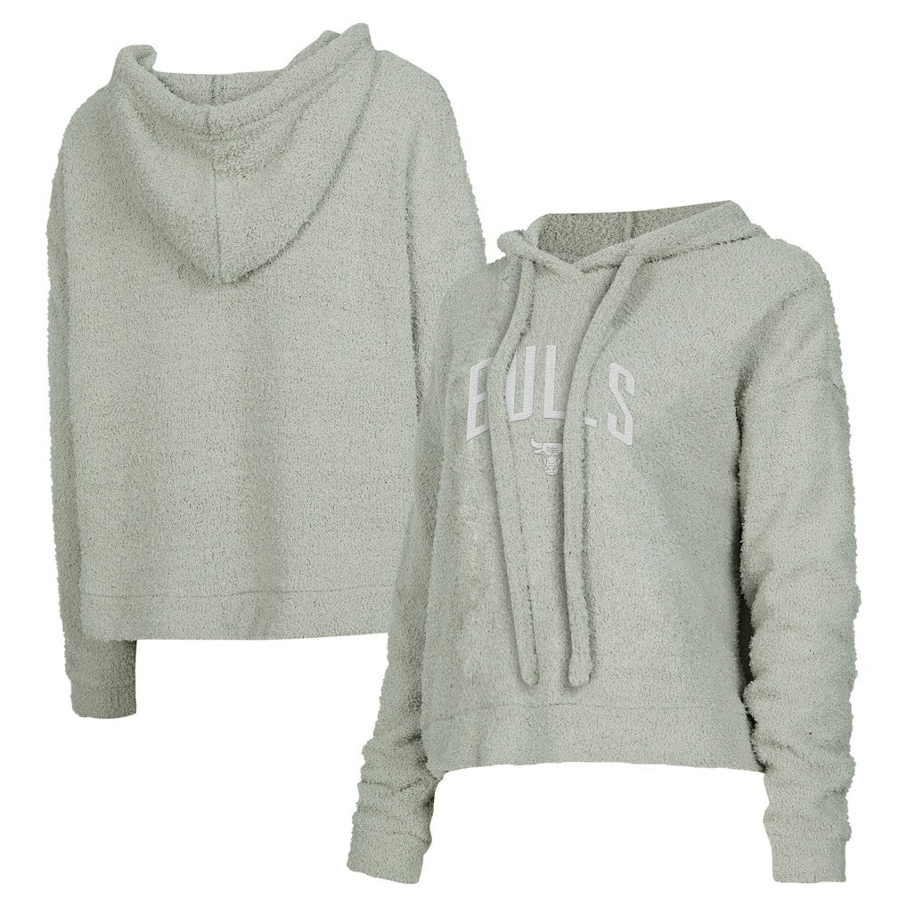 Chicago Bulls Concepts Sport Women's Ventura Comfy Pullover Hoodie sale - Gray discount