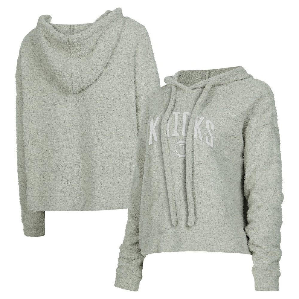 New York Knicks Concepts Sport Women's Ventura Comfy Pullover Hoodie - Gray online