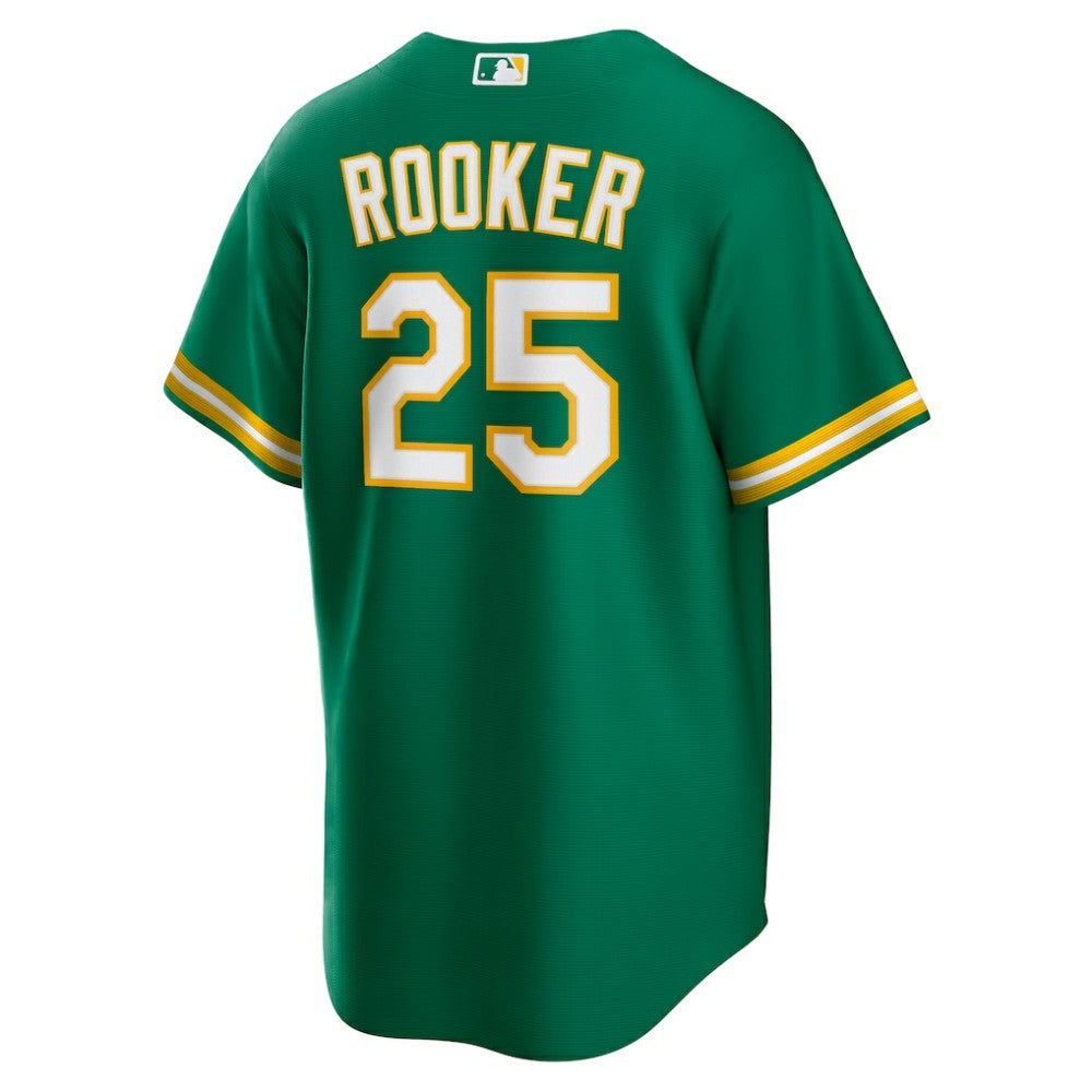 Brent Rooker Oakland Athletics Alternate Replica Jersey Kelly Green