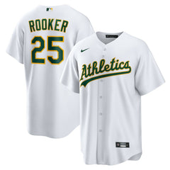 Brent Rooker Athletics Home Replica Jersey White