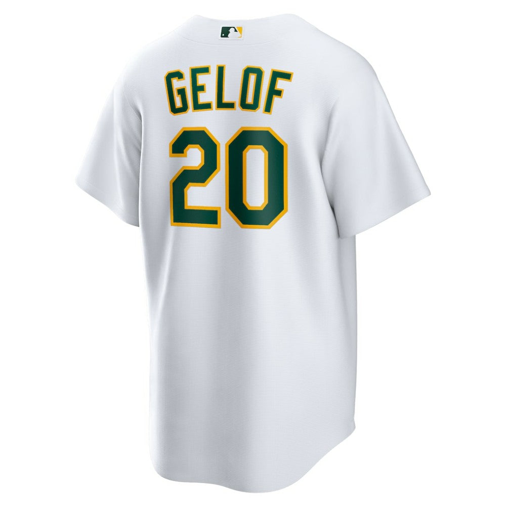Zack Gelof Athletics Home Replica Jersey White