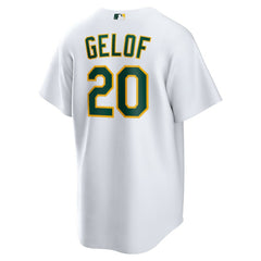Zack Gelof Athletics Home Replica Jersey White
