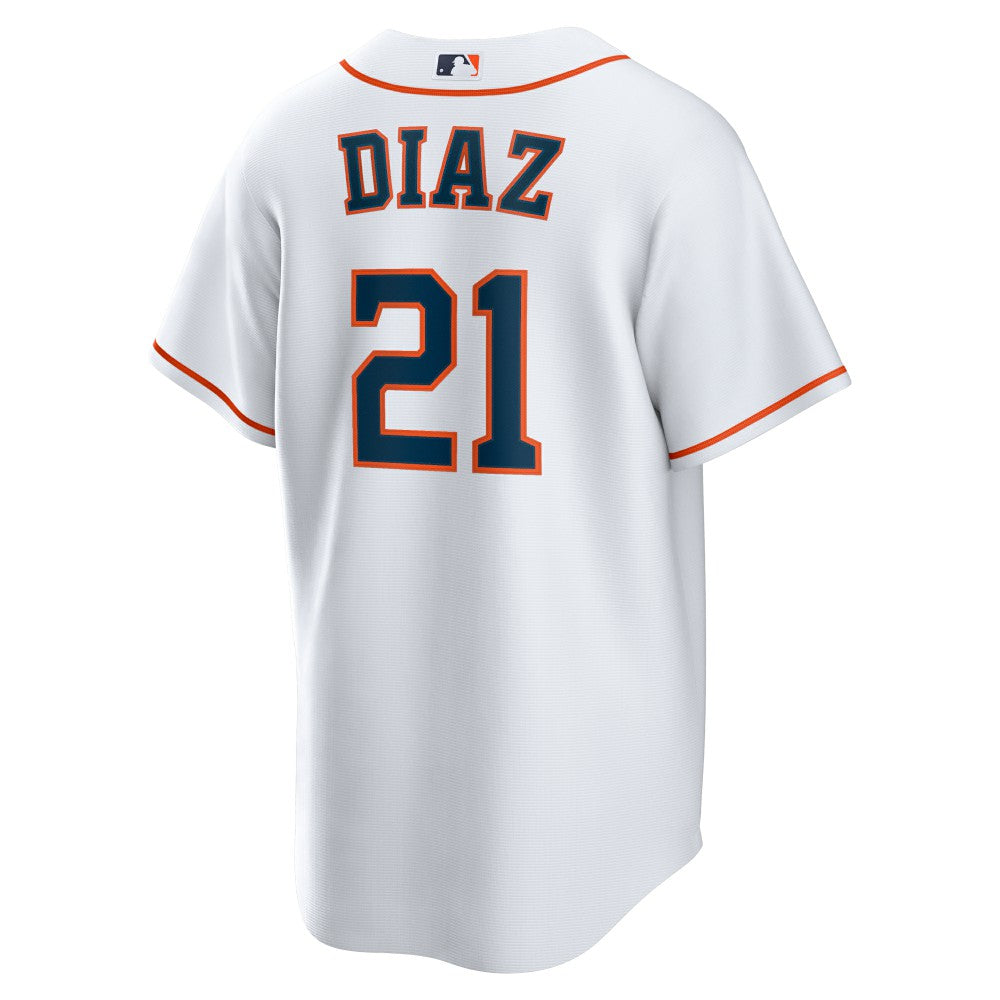 Yainer Diaz Houston Astros Home Replica Jersey White