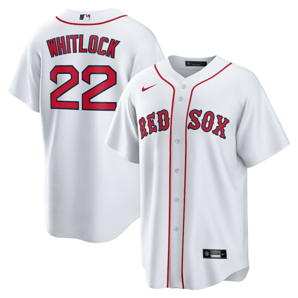 Garrett Whitlock Boston Red Sox Home Replica Jersey White