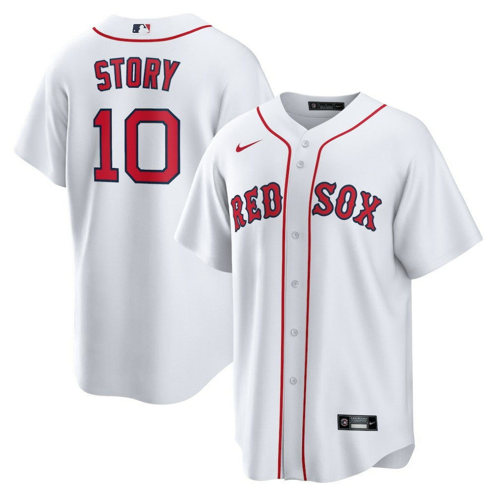 Trevor Story Boston Red Sox Home Replica Jersey White