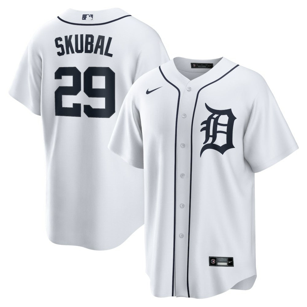 Tarik Skubal Detroit Tigers Home Replica Jersey White