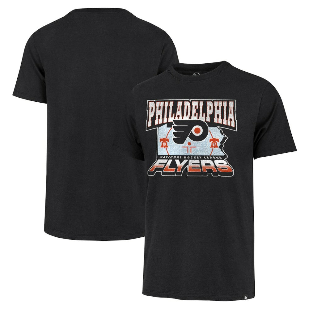 Philadelphia Flyers '47 Regional Localized Franklin T-Shirt - Black T-shirts