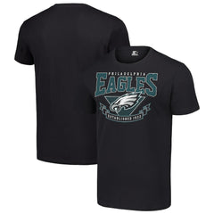 Philadelphia Eagles Starter 80s Inspired Team Logo T-Shirt - Black outlet